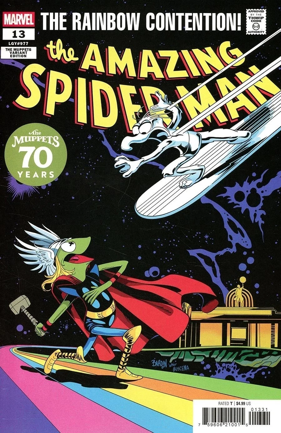Amazing Spider-Man Vol VII #13C [Dave Bardin 'Muppets' Variant] (December 2025)
