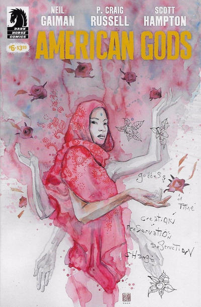 American Gods #6B [David Mack Variant] (August 2017)