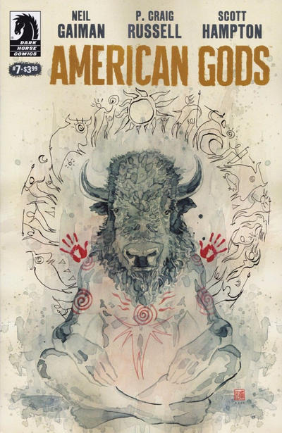 American Gods #7B [David Mack Variant] (September 2017)
