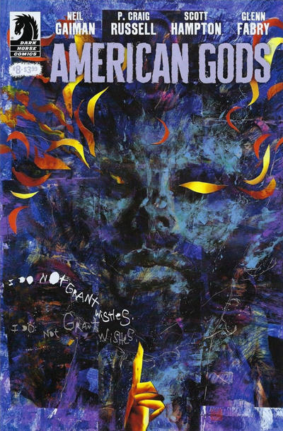 American Gods #8B [David Mack Variant] (October 2017)