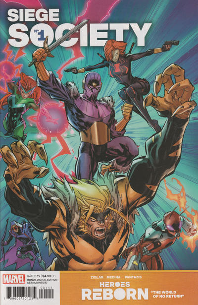 Heroes Reborn: Siege Society #1 (July 2021)