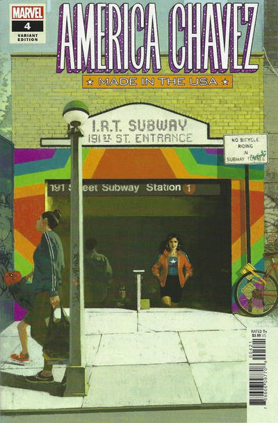 America Chavez: Made in the USA #4B [Marc Aspinall Variant] (August 2021)