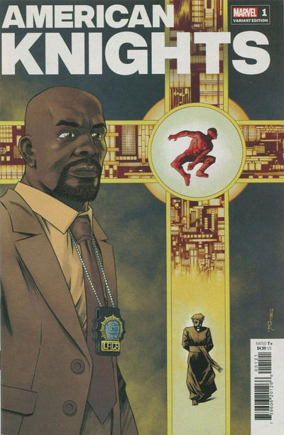 Heroes Reborn: American Knights #1B [Declan Shalvey Variant] (August 2021)