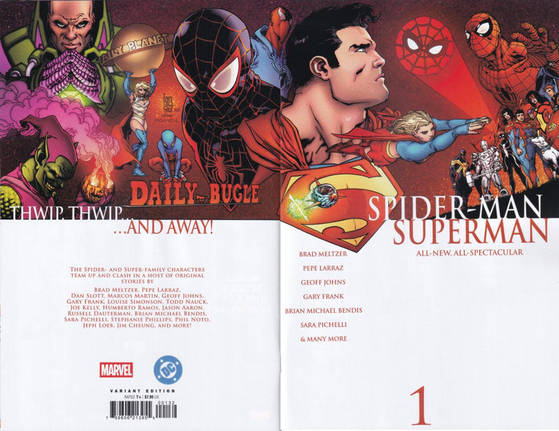 Spider-Man/Superman #1JJ [Giuseppe Camuncoli Civil War #1 Homage Wraparound Variant] (June 2026)