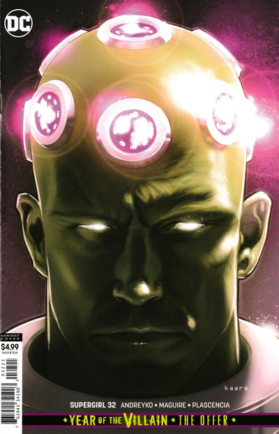 Supergirl Vol VII #32B [Kaare Andrews Cardstock Variant] (September 2019)