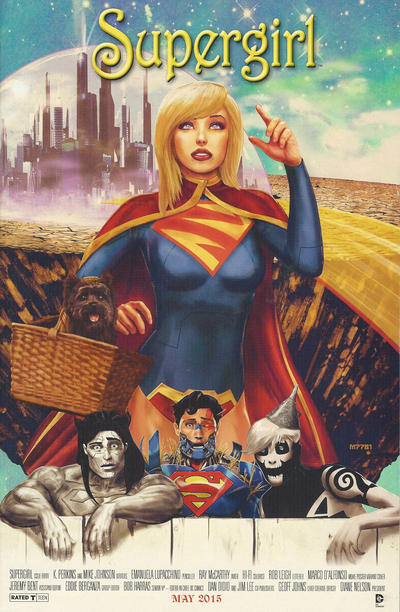 Supergirl Vol VI #40B [Marco D'Alfonso Movie Poster Variant] (May 2015)