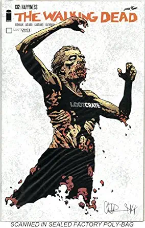 The Walking Dead #132B [Lootcrate Exclusive Variant] (October 2014)