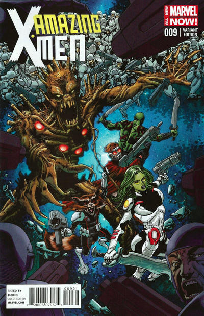 Amazing X-Men Vol II #9B [Mike Perkins 'Guardians of the Galaxy' Variant] (September 2014)