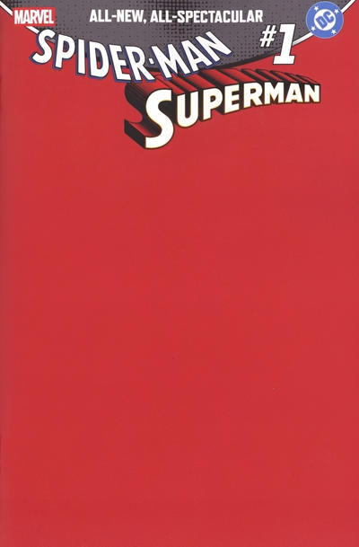 Spider-Man/Superman #1Q [Blank Variant] (June 2026)