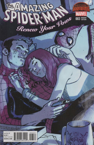 Amazing Spider-Man Renew Your Vows #3B [Sara Pichelli Variant] (October 2015)