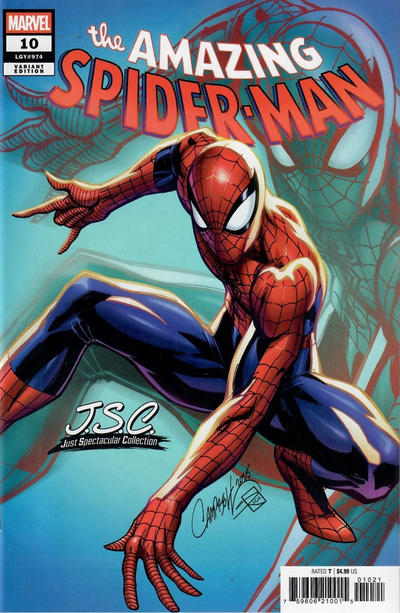 Amazing Spider-Man Vol VII #10B [J. Scott Campbell Just Spectacular Collection Variant] (October 2025)