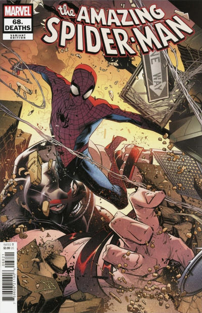 Amazing Spider-Man Vol VI #68.DEATHS [Cover B Federico Vicentini Variant] (April 2025)