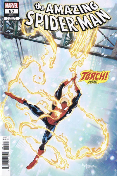 Amazing Spider-Man Vol VI #67C [Rogê Antônio Variant] (April 2025)