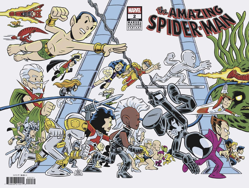 Amazing Spider-Man Vol VII #2C [Chris Giarrusso Marvel Universe Connecting Variant] (June 2025)