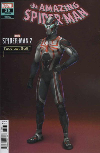 Amazing Spider-Man Vol VI #39F [Joel Mandish Marvel's Spider-Man 2 'Tactical Suit' Variant] (February 2024)