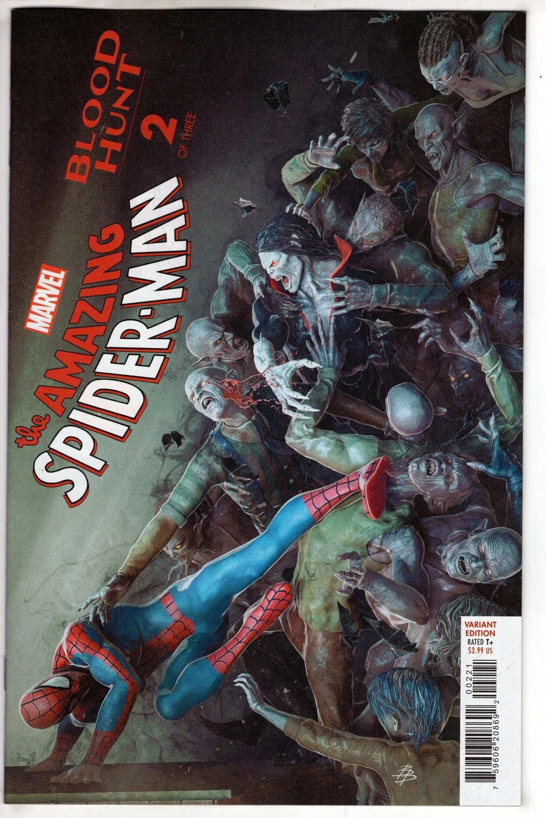 Amazing Spider-Man: Blood Hunt #2B [Bjorn Barends Variant] (August 2024)