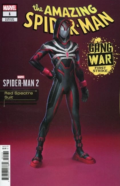 Amazing Spider-Man: Gang War First Strike #1C [Marvel's Spider-Man 2 Variant] (January 2024)