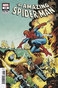 Amazing Spider-Man Vol VII #15F [Giuseppe Camuncoli USA 250th Homage Variant] (January 2026)