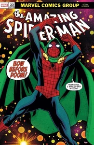Amazing Spider-Man Vol VII #23D [Mike McKone Doom Homage Variant] (May 2026)