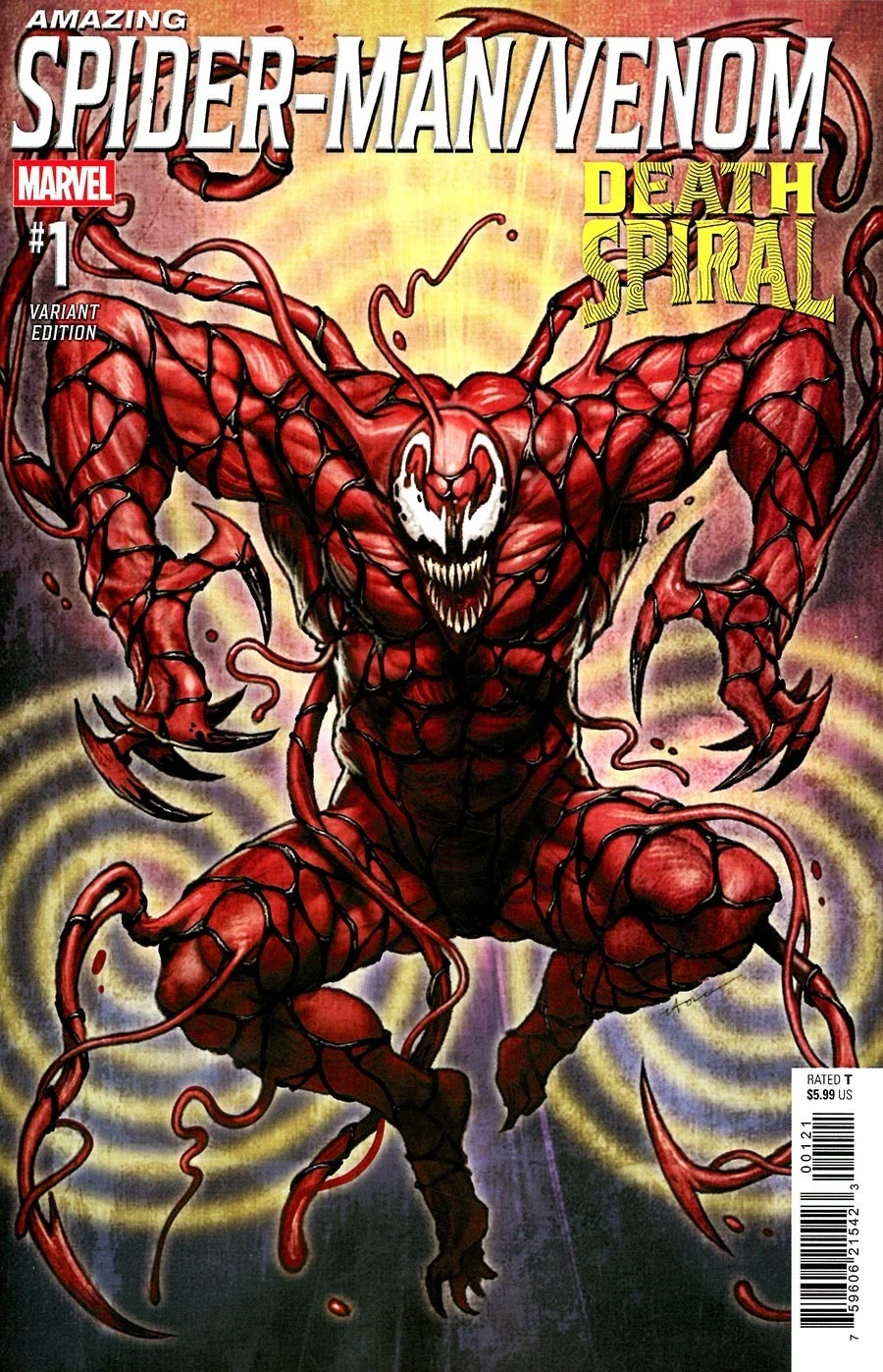 Amazing Spider-Man/Venom: Death Spiral #1B [Stonehouse Variant] (April 2026)