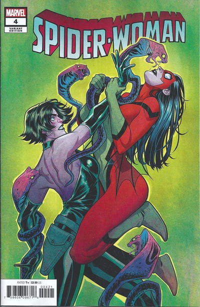 Spider-Woman Vol VII #4B [Elizabeth Torque Villain Variant] (November 2020)