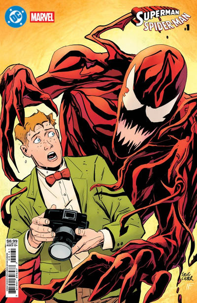 Superman/Spider-Man #1F [Steve Lieber Jimmy Olsen & Carnage Cardstock Variant] (May 2026)