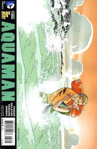 Aquaman Vol VII #37B [Darwyn Cooke Variant] (February 2015)