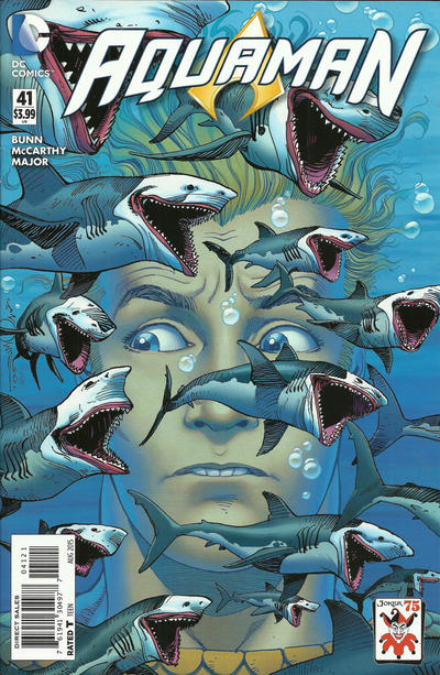 Aquaman Vol VII #41B [Joker 75th Anniversary Variant] (August 2015)