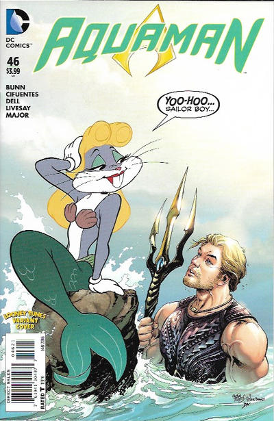 Aquaman Vol VII #46B [Looney Tunes Variant] (January 2016)
