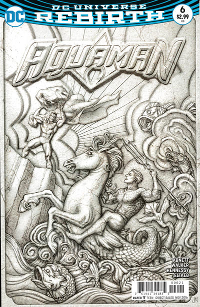 Aquaman Vol VIII #6B [Joshua Middleton Variant] (November 2016)