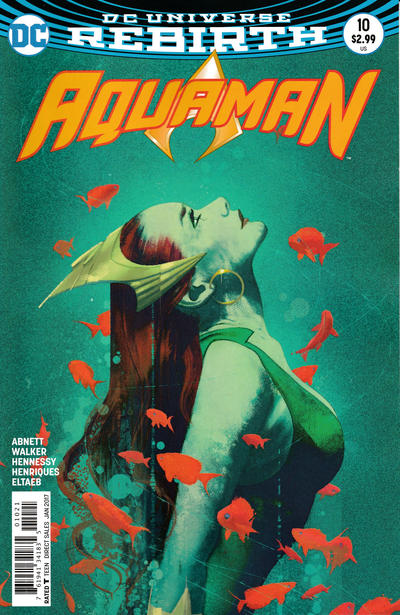 Aquaman Vol VIII #10B [Joshua Middleton Variant] (January 2017)