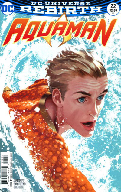 Aquaman Vol VIII #22B [Joshua Middleton Variant] (July 2017)