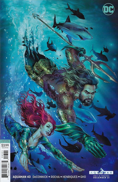 Aquaman Vol VIII #43B [Nicola Scott Aquaman Movie Variant] (February 2019)