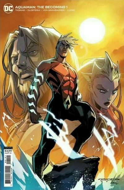 Aquaman: The Becoming #1B [Khary Randolph Cardstock Variant] (November 2021)