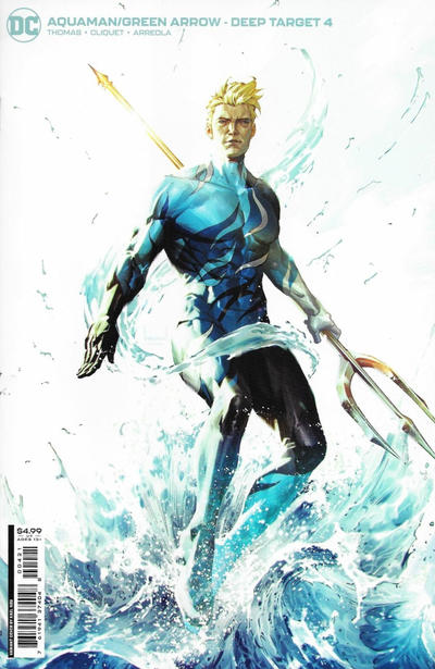 Aquaman/Green Arrow: Deep Target #4B [Kael Ngu Cardstock Variant] (March 2022)