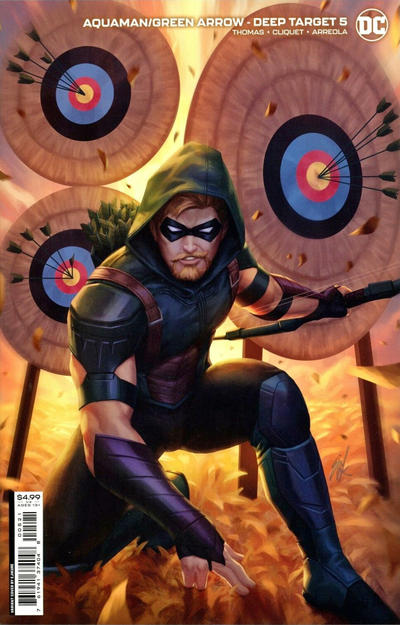 Aquaman/Green Arrow: Deep Target #5B [Ejikure Cardstock Variant] (April 2022)