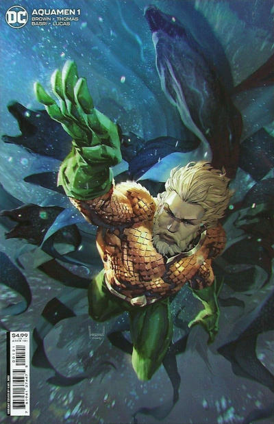 Aquamen #1B [Kael Ngu Arthur Curry Cardstock Variant] (April 2022)