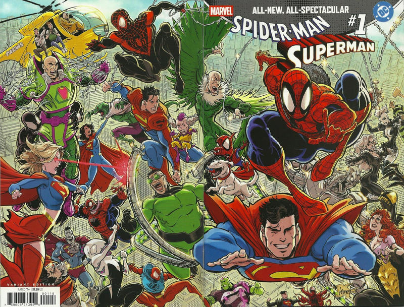 Spider-Man/Superman #1M [Kaare Andrews Wraparound Variant] (June 2026)