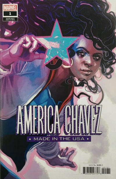 America Chavez: Made in the USA #1C [Stephanie Hans Variant] (May 2021)