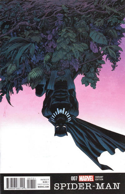 Spider-Man Vol II #7B [Declan Shalvey 'Black Panther' Variant] (October 2016)