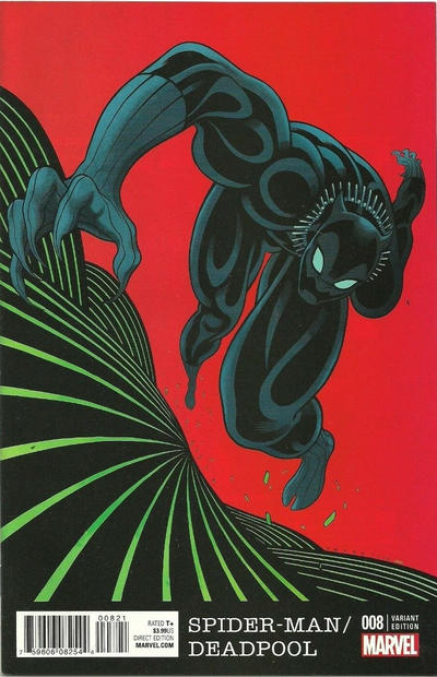 Spider-Man/Deadpool #8B [Tradd Moore 'Black Panther' Variant] (October 2016)