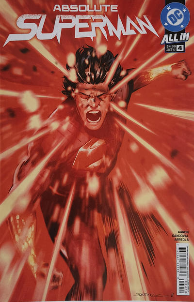 Absolute Superman #4 [Second Printing] (April 2025)