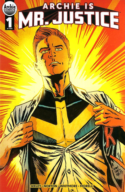 Archie Is Mr. Justice #1B [Francesco Francavilla Variant] (January 2025)