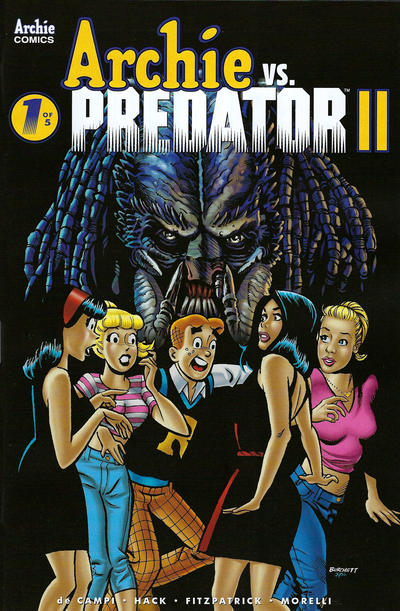 Archie vs. Predator II #1B [Rick Burchett Variant] (September 2019)