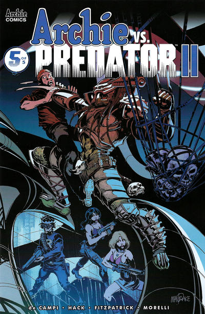 Archie vs. Predator II #5B [Tom Mandrake Variant] (March 2020)
