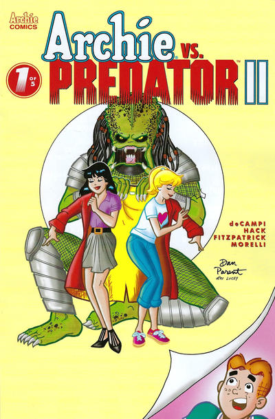 Archie vs. Predator II #1E [Dan Parent Variant] (September 2019)