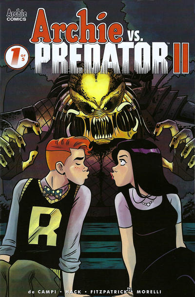 Archie vs. Predator II #1C [Derek Charm Variant] (September 2019)