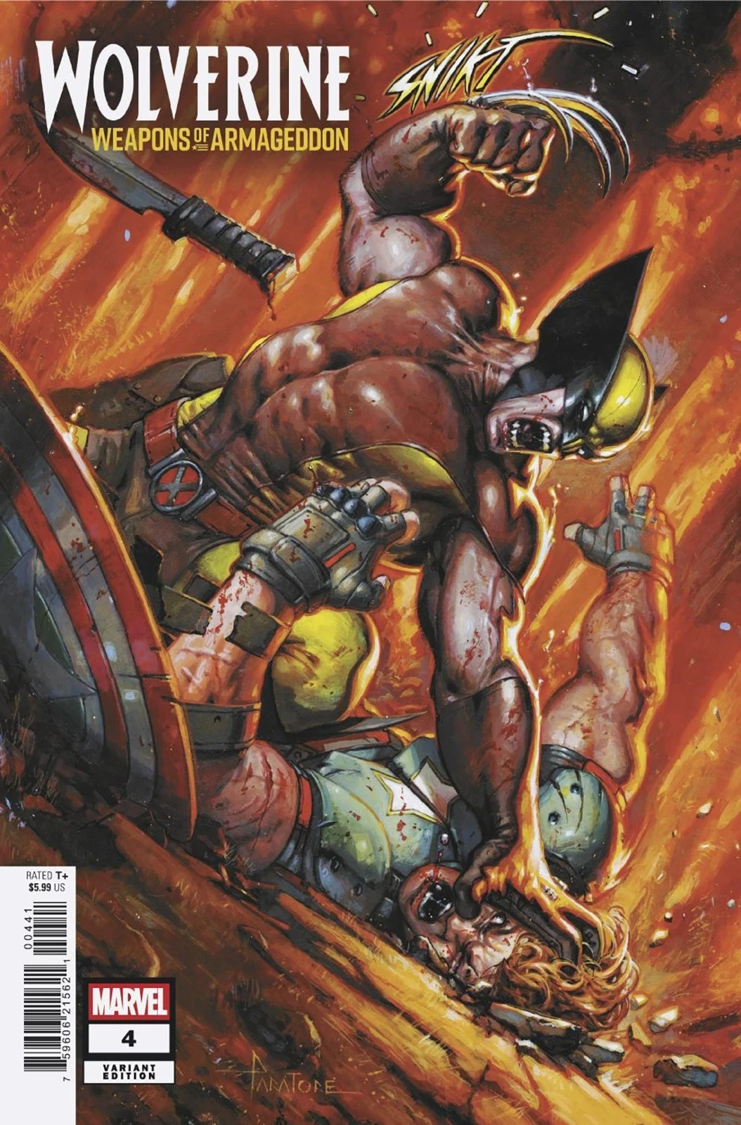 Wolverine: Weapons of Armageddon #4D [David Paratore Variant] (July 2026)
