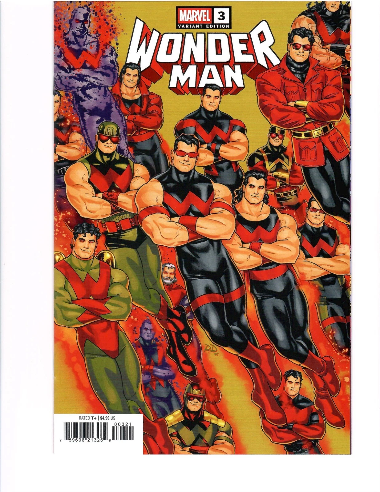 Wonder Man Vol IV #3B [Russell Dauterman Costume Variant] (July 2026)