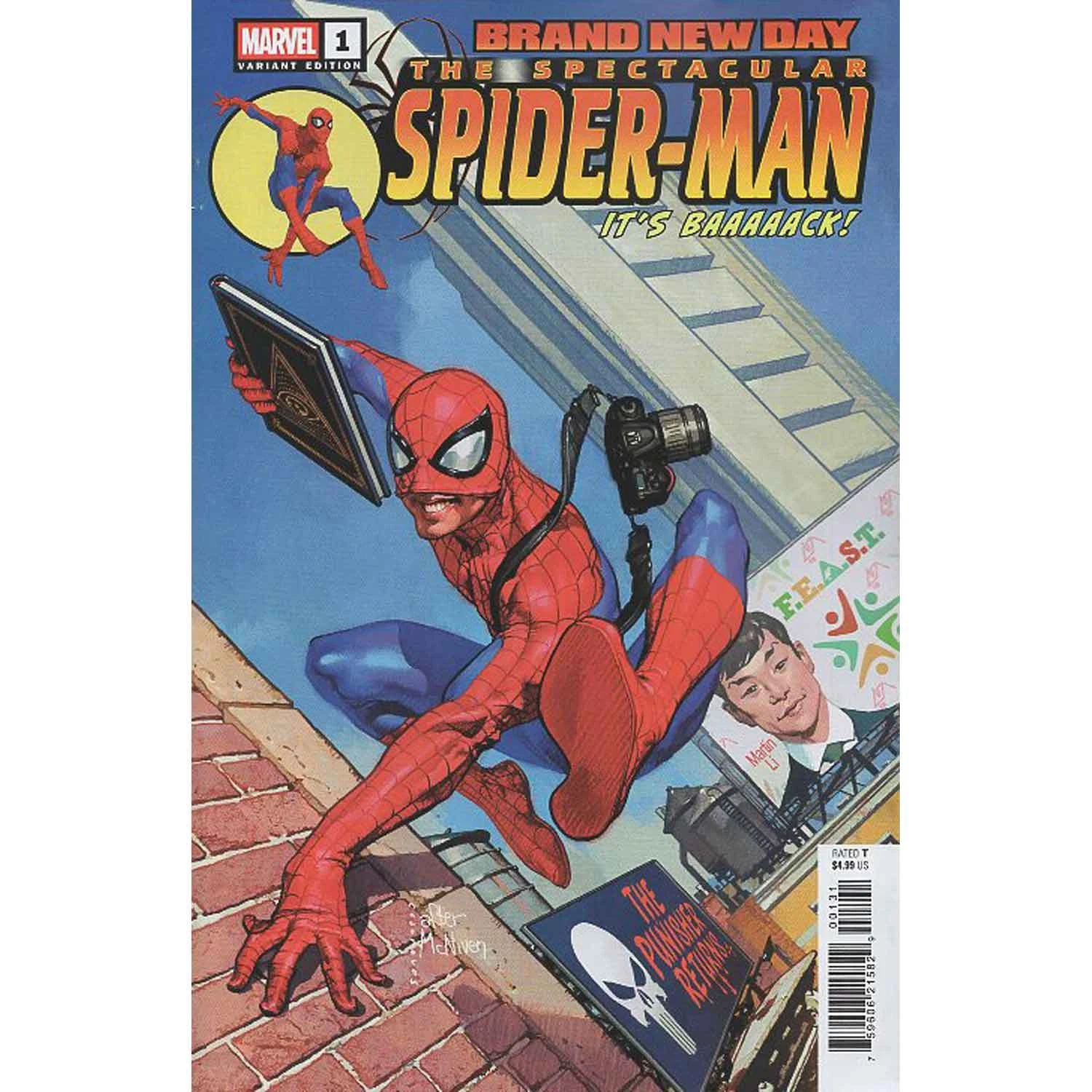 Spectacular Spider-Man: Brand New Day #1C [Josemaria Casanovas Homage Variant] (July 2026)